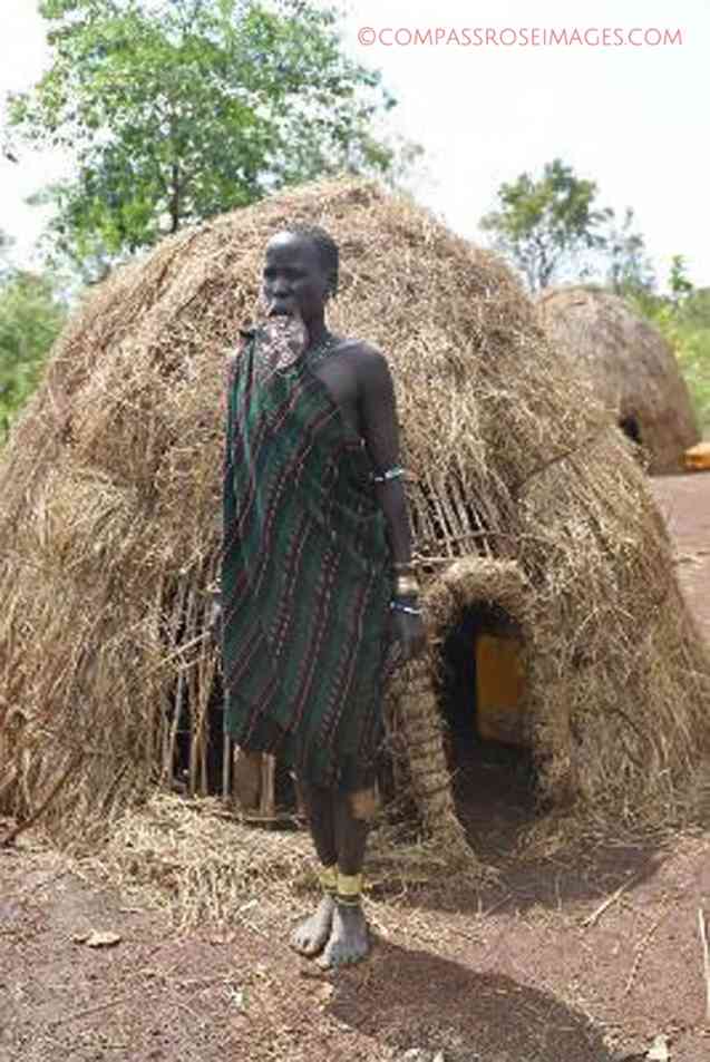 Ethiopian villager