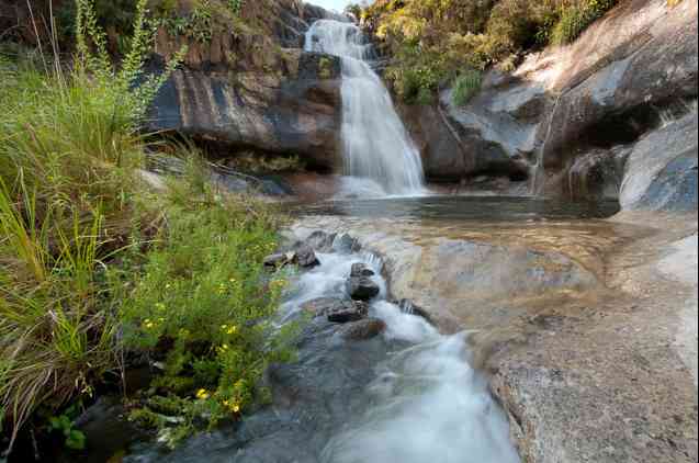 Drakensberg waterfall