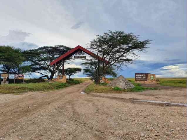 Serengeti National Park entry gate
