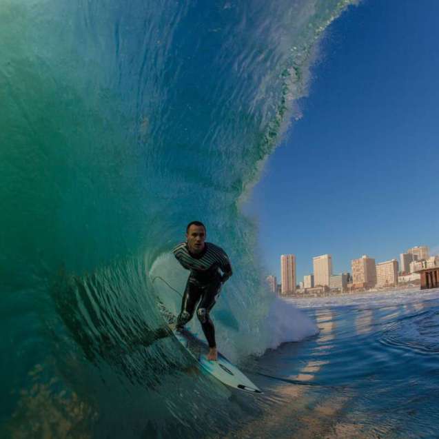 South Africa beach, Durban