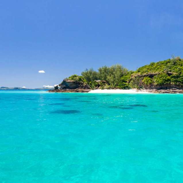 Tsarabanjina island near Nosy Be, Madagascar beaches