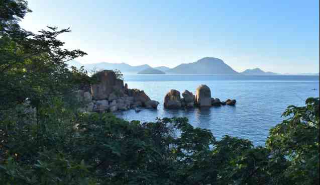 Lake Malawi view, Malawi
