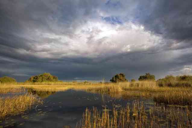 Okavango Delta rains Botswana