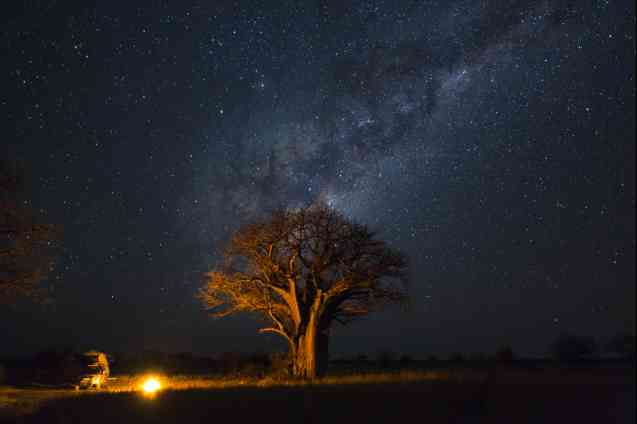Desert camping, Kalahari safari