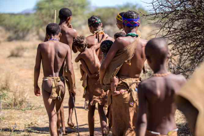 San People, southern Africa