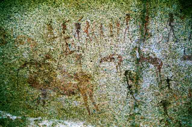 San Rock Art, Tsodilo Hills Botswana