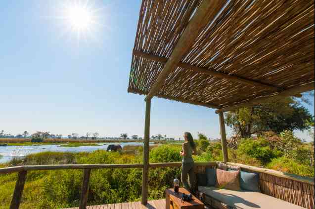 Delta camp in Botswana