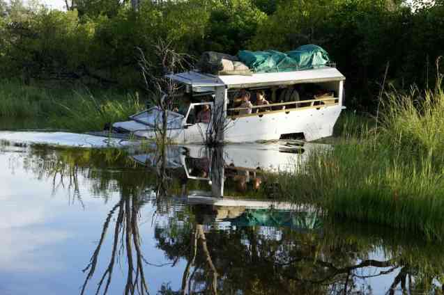 Khwai river crossing, Botswana