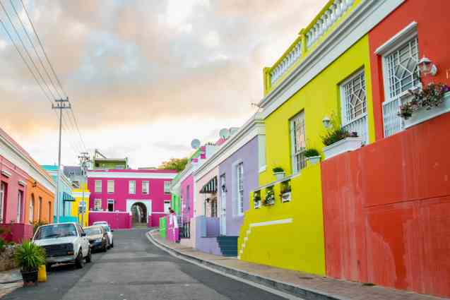Bo Kaap in Cape Town, South Africa
