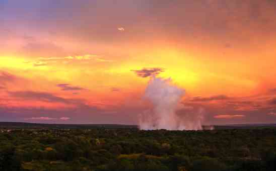 Where is Victoria Falls (and the famous Devils Pool) located in Africa?
