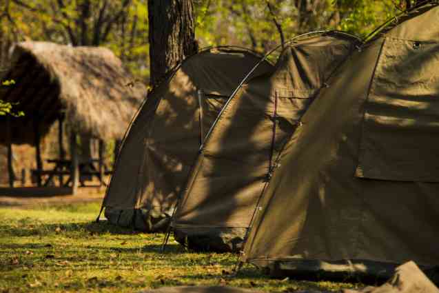 African safari tents