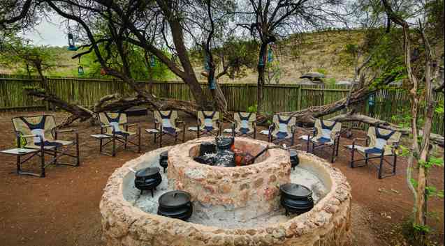 Bakubung Bush Lodge firepit