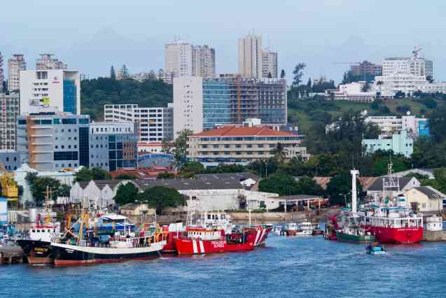 Maputo, Mozambique's capital, is a port city