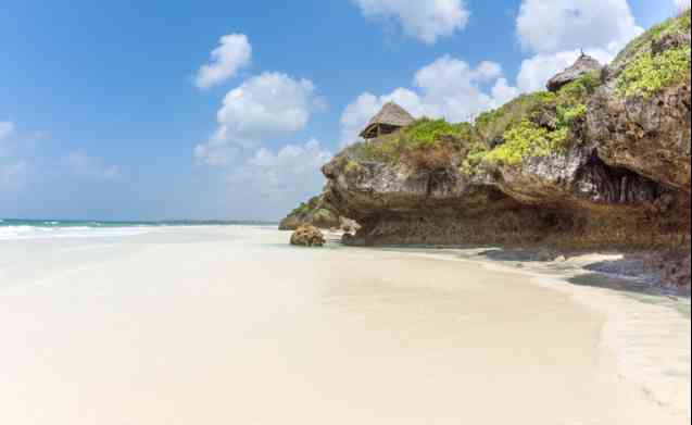 Kilifi beach in Kenya