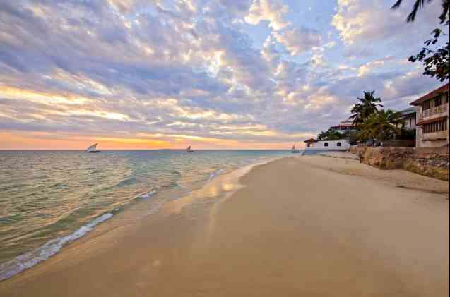 Zanzibar Island beach vacation