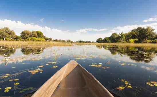 Where is the Okavango Delta and when is the best time to visit?