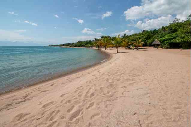 Lake Tanganyika beach