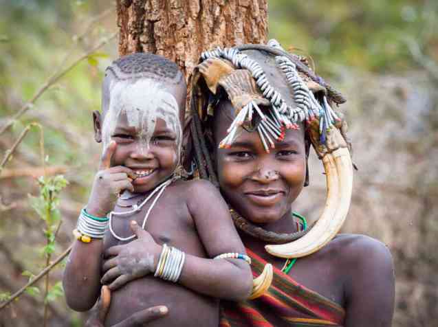 African tribes in Ethiopia