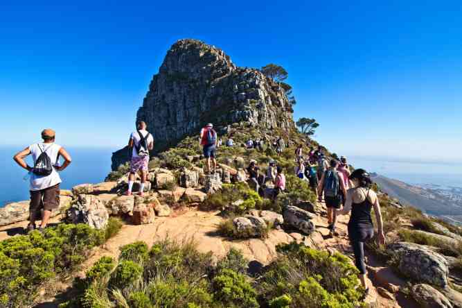 The Lion's Head ascent