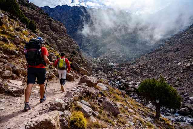 Hiking Toubkal, Morocco