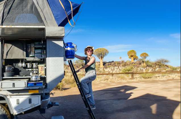 Family safari in Namibia