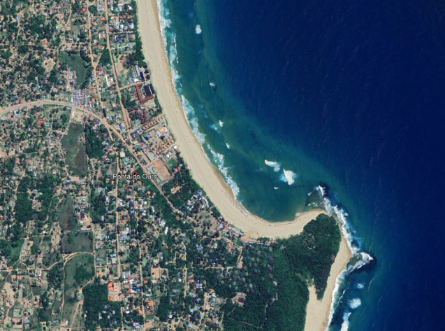 Pontadoouro beach Mozambique