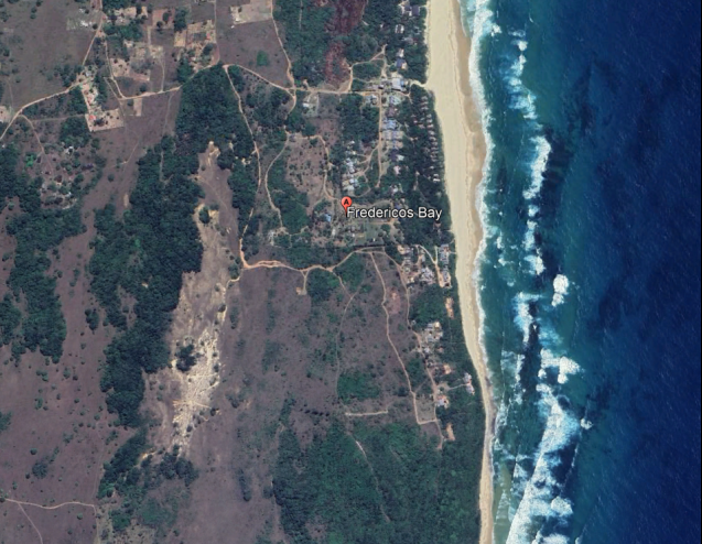 Fredericos beach Mozambique
