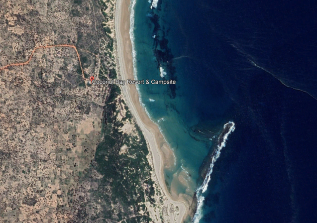 Coconutbay beach Mozambique
