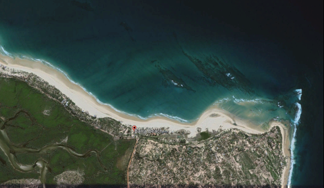 Barra beach Mozambique
