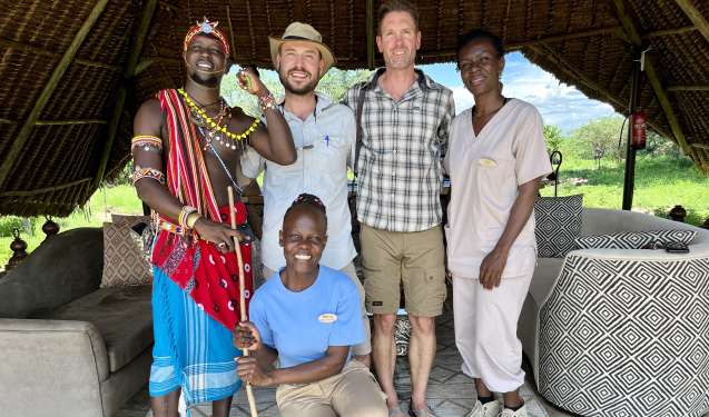 Soroi Samburu staff, Kenya