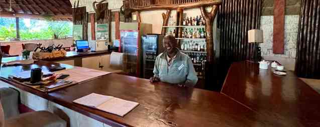 Friendly staff at Lake Nakuru Kenya