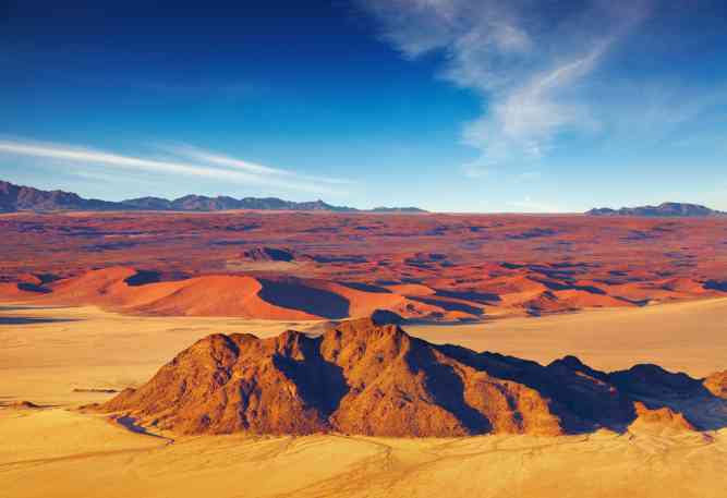 Namib Desert from the air