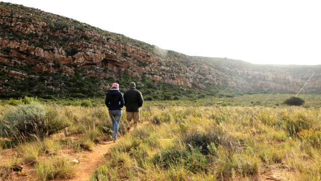 Walking in the wild, sanbona wildlife reserve
