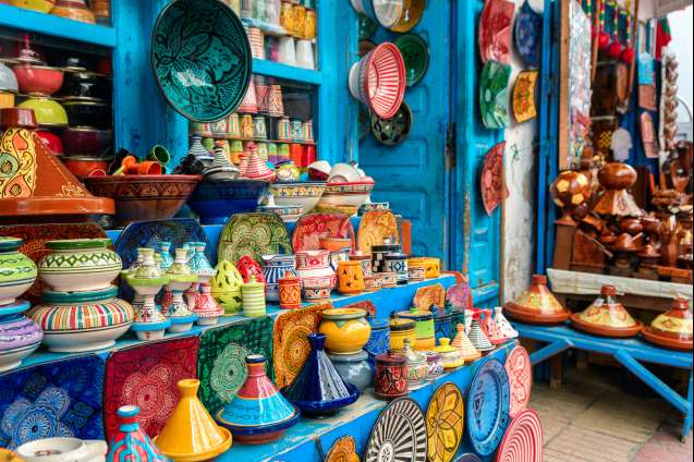 Colourful Marrakesh culture