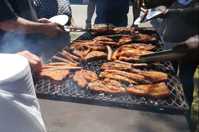 Shisa nyama, traditional food cape town