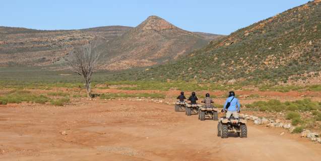 Quad biking near Cape Town, Aquila Safari
