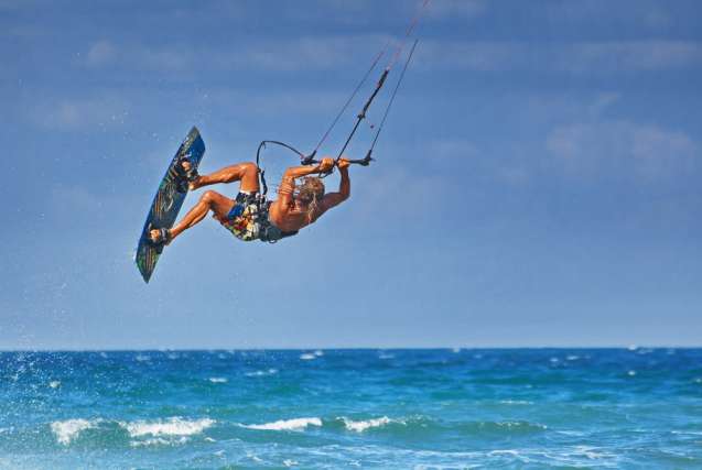  Kite Boarding in Cape Town