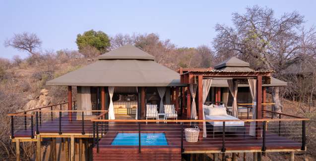 Safari Lodge in Africa