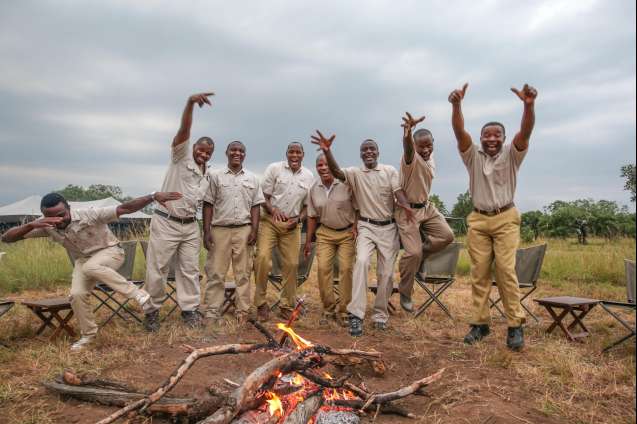 Serengeti north wilderness camp the team 