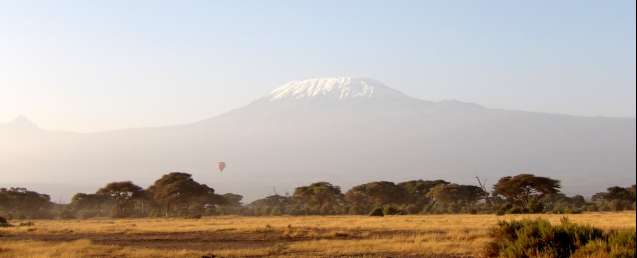 Amboseli views of kilimanjaro