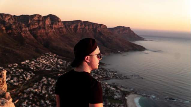 On Table Mountain Cape Town