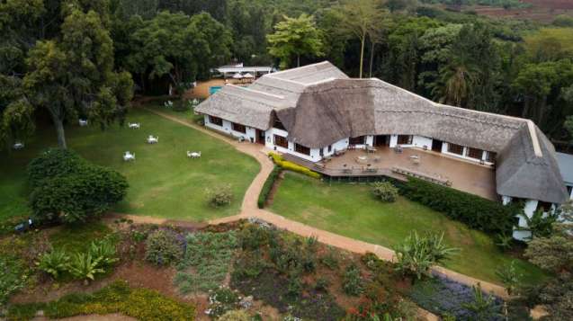 Ngorongoro Farmhouse gardens