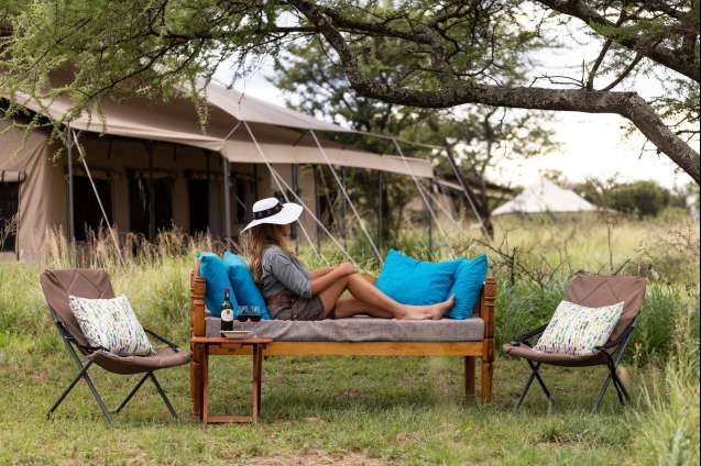 Serengeti wilderness camp
