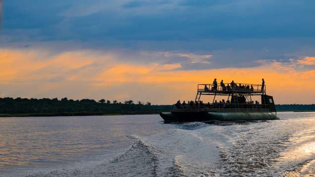 Sunset cruise Chobe