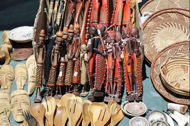 Visit Windhoek craft market and explore Namibia culture
