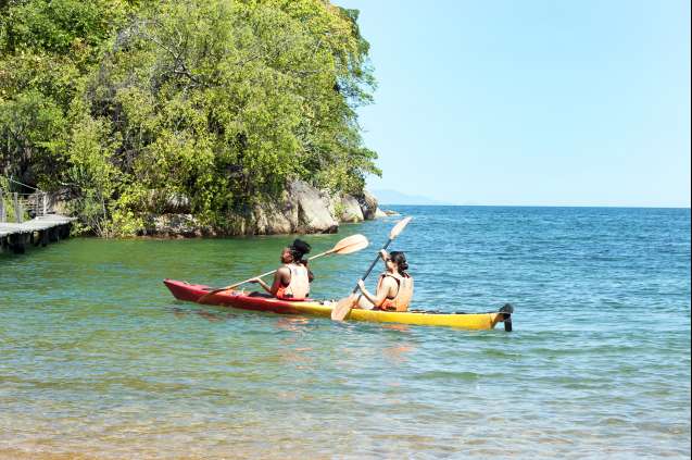 Lake Malawi in December is far from idyllic with heavy rains and washed out roads