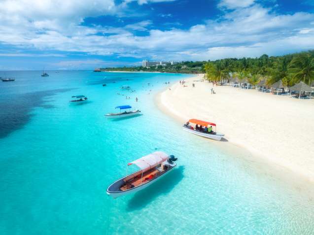 Zanzibar tropical beach extension after a tailor-made safari in Africa