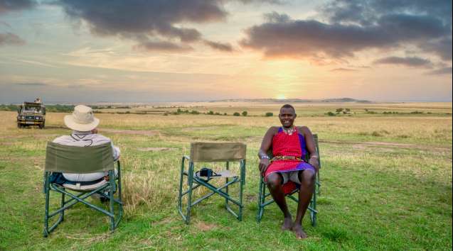 Safari adventure in the Masai Mara