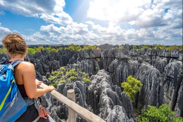 Tsingy de bemaraha national park madagascar