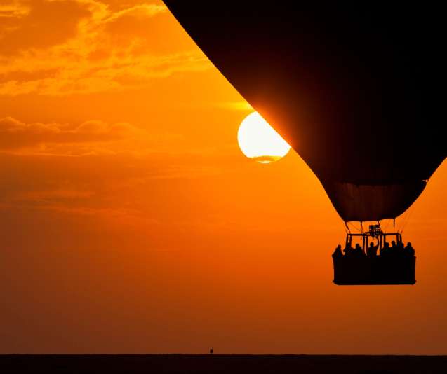 Hot Air Balloon Sunrise Safari Over Kenya Plains